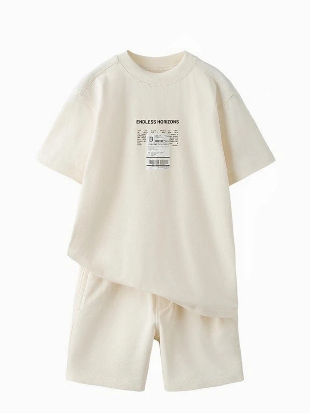 Mini Kids Cream Matching Set